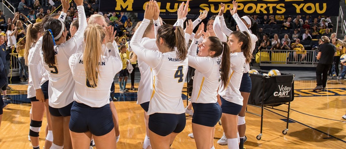 Michigan Volleyball Archive - University of Michigan Athletics